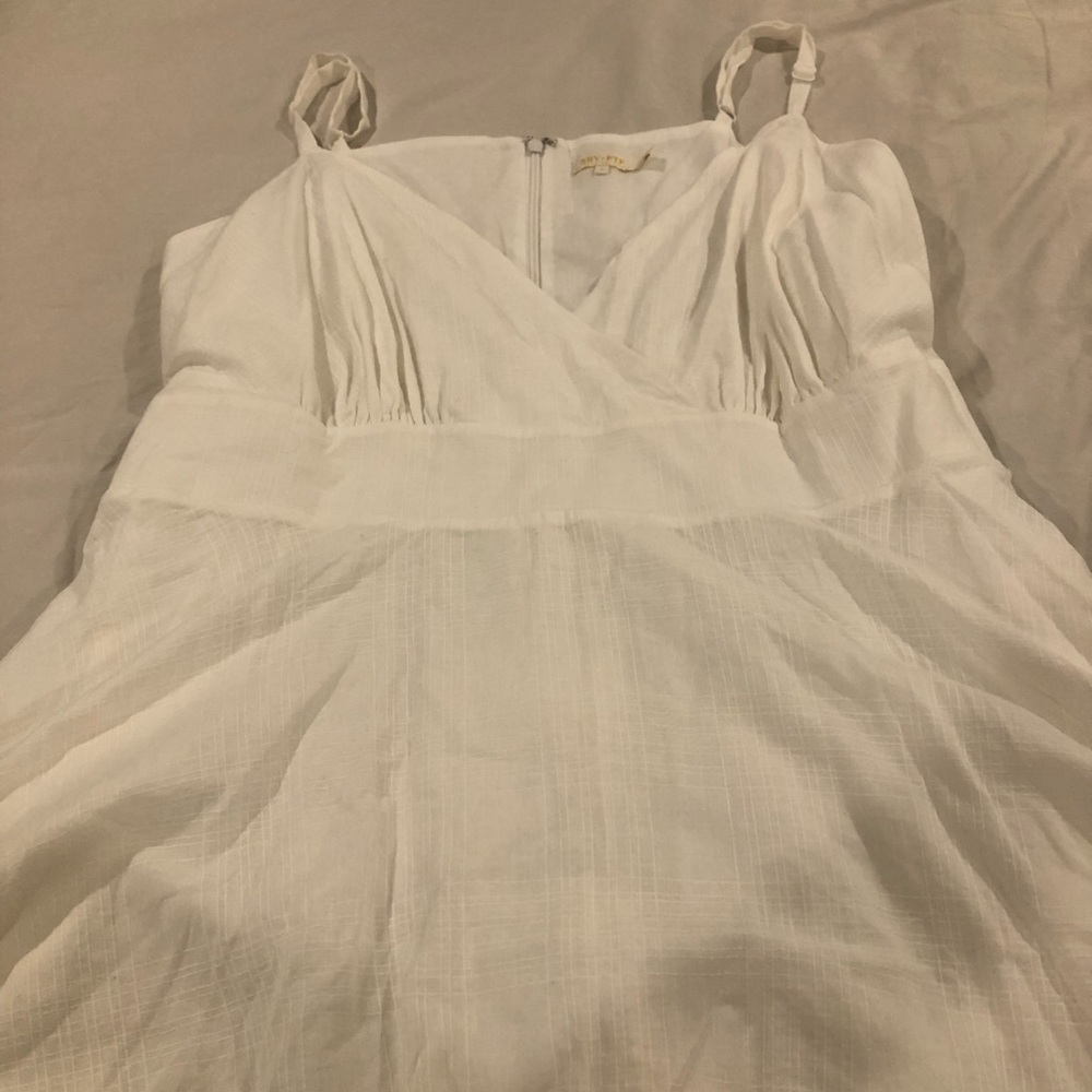 criss cross style spaghetti strap dress